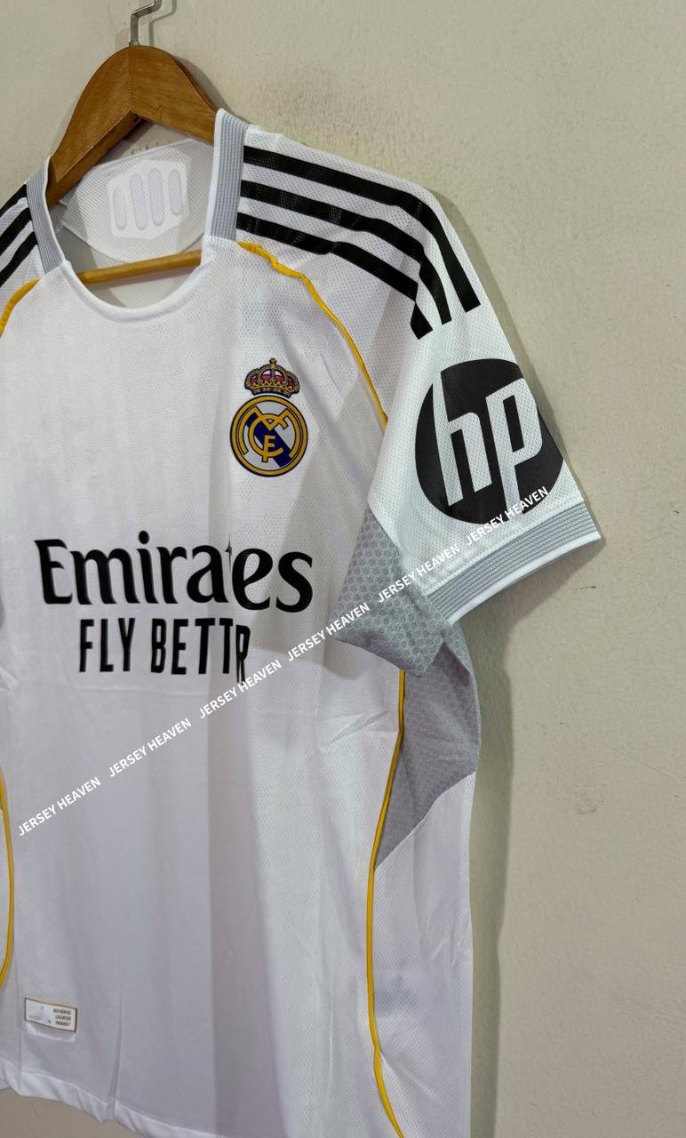 Real Madrid 2025-26 Home Kit - Player Edition - Image 2